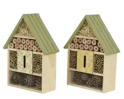 Pets Place Decoris Insectenhotel L - Nestkast - Groen Assorti aanbieding