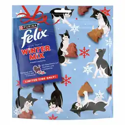 Pets Place Felix Wintermix Festive - Verwensnacks - Kalkoen Cranberry 200 g aanbieding