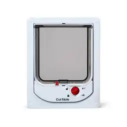 Pets Place Cat Mate Electromagnetich Kattenluik - Kattendeur - Wit aanbieding