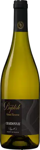 Wijnvoordeel Pierre Baptiste Grande Réserve Chardonnay aanbieding