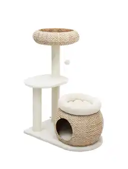 Pets Place Adori Mystic - Krabpalen - 70x45x93 cm Natural Creme aanbieding
