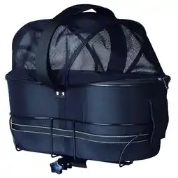Pets Place Trixie Fietstas Elektrische Fiets - Hondenfiets-accessoires - 42x29x48 cm Zwart aanbieding