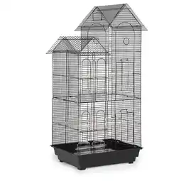 Pets Place Keddoc Vogelkooi Budgie Villa - Vogelverblijven - 52x41.5x110 cm aanbieding