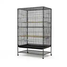 Pets Place Keddoc Vogelkooi Super Home - Vogelverblijven - 94x58.4x152.4 cm Antraciet aanbieding
