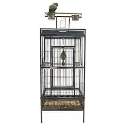 Pets Place Keddoc Vogelkooi Conure Swift - Vogelverblijven - 82x77.5x164 cm Antraciet aanbieding
