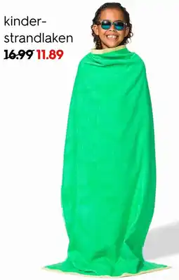 HEMA Kinderstrandlaken aanbieding