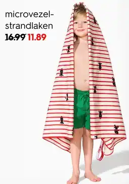 HEMA Microvezel strandlaken aanbieding