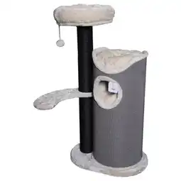 Pets Place Adori Krabpaal Javana - Krabpalen - 60x40x114 cm Wit Grijs Zwart aanbieding