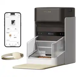 Pets Place Petlibro One Automatische Voerbak Met Chip Herkenning - Voerbak - Zwart aanbieding
