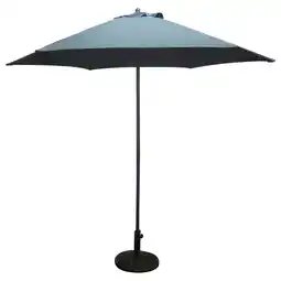 Pets Place Bestgarden Parasol Aluminium Push Up - Tuinmeubelen - Ø2.5 m Antraciet aanbieding