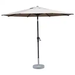 Pets Place Bestgarden Parasol Aluminium - Tuinmeubelen - Ø3 m Taupe aanbieding