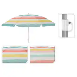 Pets Place Homestyle Strandparasol - Recreatie - Ø150 cm Multi-Color aanbieding