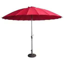 Pets Place Bestgarden Parasol Shanghai - Tuinmeubelen - Ø3 m Rood aanbieding
