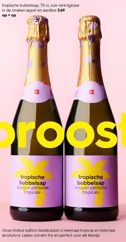 HEMA Tropische bubbelsap aanbieding