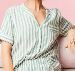 HEMA Pyjamatop seersucker aanbieding