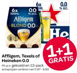 Spar Affligem, Texels of Heineken 0.0 aanbieding