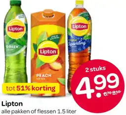 Spar Lipton aanbieding