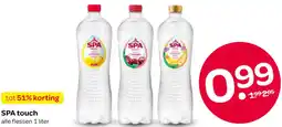 Spar SPA touch aanbieding
