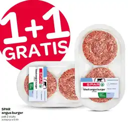 Spar SPAR angus burger aanbieding