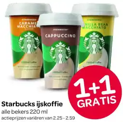 Spar Starbucks ijskoffie aanbieding