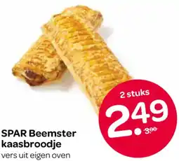 Spar SPAR Beemster kaasbroodje aanbieding