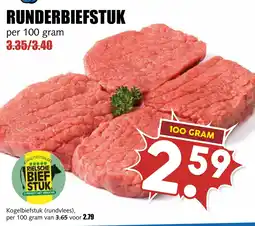 De Boerenschuur Runderbiefstuk aanbieding