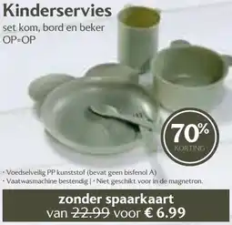 De Boerenschuur Kinderservies aanbieding