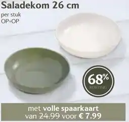 De Boerenschuur Saladekom aanbieding
