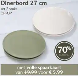 De Boerenschuur Dinerbord aanbieding