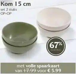 De Boerenschuur Kom aanbieding