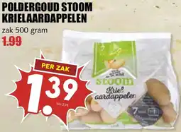 De Boerenschuur Poldergoud stoom krielaardappelen aanbieding