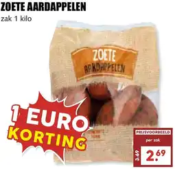 De Boerenschuur Zoete aardappelen aanbieding