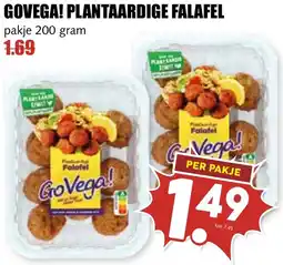 De Boerenschuur Govega! plantaardige falafel aanbieding