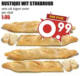 De Boerenschuur Rustique wit stokbrood aanbieding
