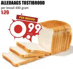 De Boerenschuur Alledaags tostibrood aanbieding