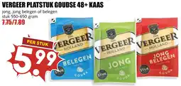 De Boerenschuur Vergeer platstuk goudse 48+ kaas aanbieding