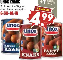 De Boerenschuur Unox knaks aanbieding