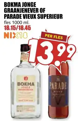 De Boerenschuur Bokma jonge graanjenever of parade vieux superieur aanbieding