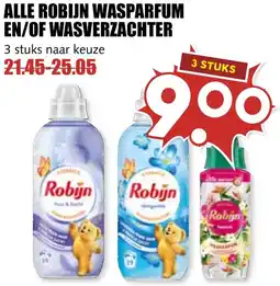De Boerenschuur Alle robijn wasparfum en/of wasverzachter aanbieding