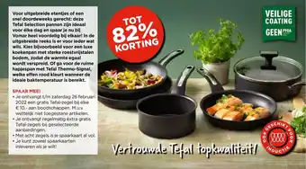 Vomar Voordeelmarkt Vertrouwde Tefal topkwaliteit aanbieding