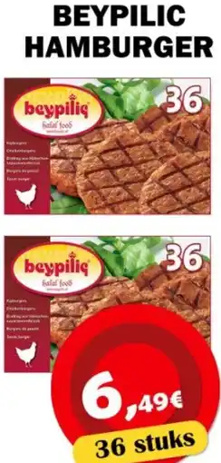 Avantage Supermarkt Beypilic hamburger aanbieding