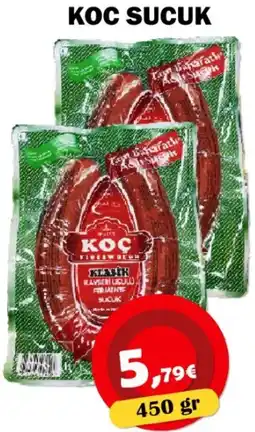 Avantage Supermarkt Koc sucuk aanbieding