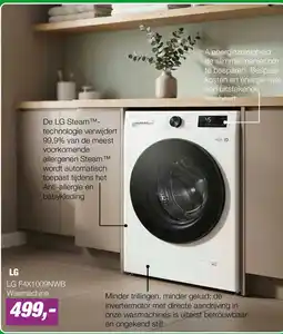 EP LG F4X1009NWB Wasmachine aanbieding