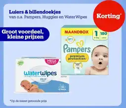 Bol.com Luiers & billendoekjes aanbieding
