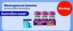 Bol.com Neutrogena en Listerine aanbieding