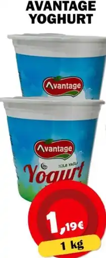 Avantage Supermarkt Avantage yoghurt aanbieding