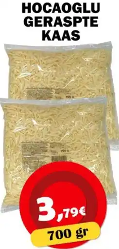 Avantage Supermarkt Hocaoglu geraspte kaas aanbieding