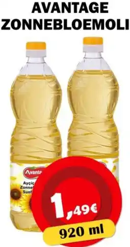 Avantage Supermarkt Avantage zonnebloemolie aanbieding