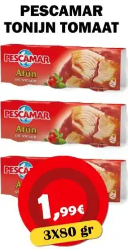 Avantage Supermarkt Pescamar tonijn tomaat aanbieding