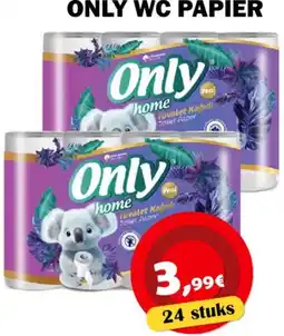 Avantage Supermarkt Only wc papier aanbieding
